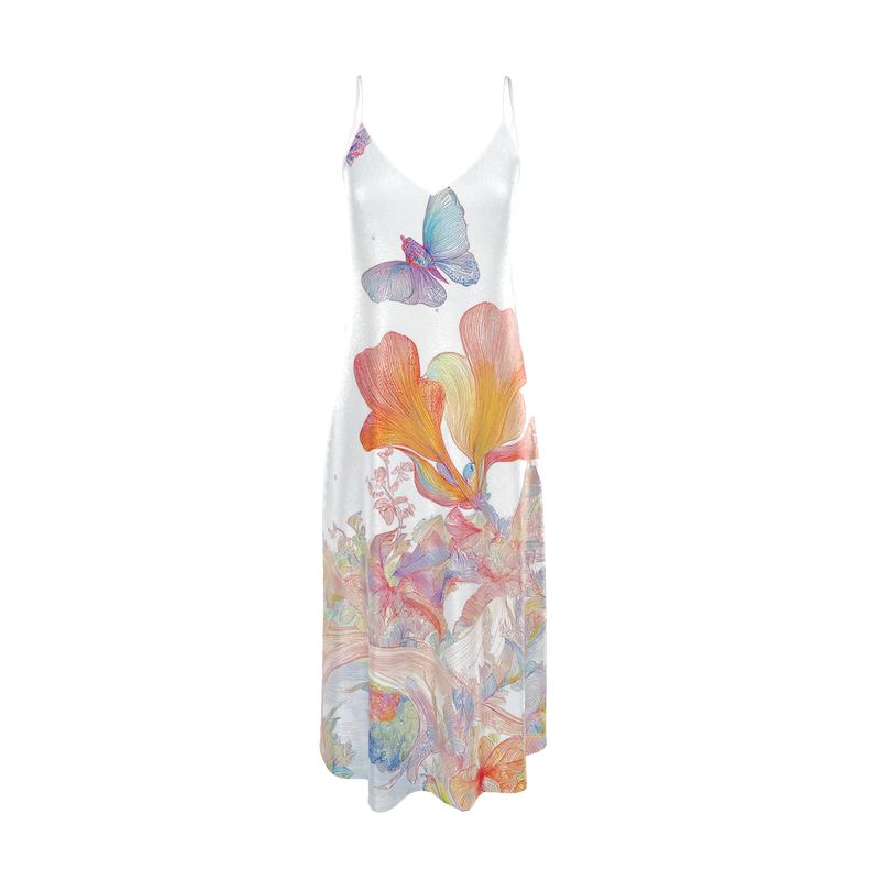 Silk Dress Summer marchi/marchi Silk Dress Summer marchi/marchi