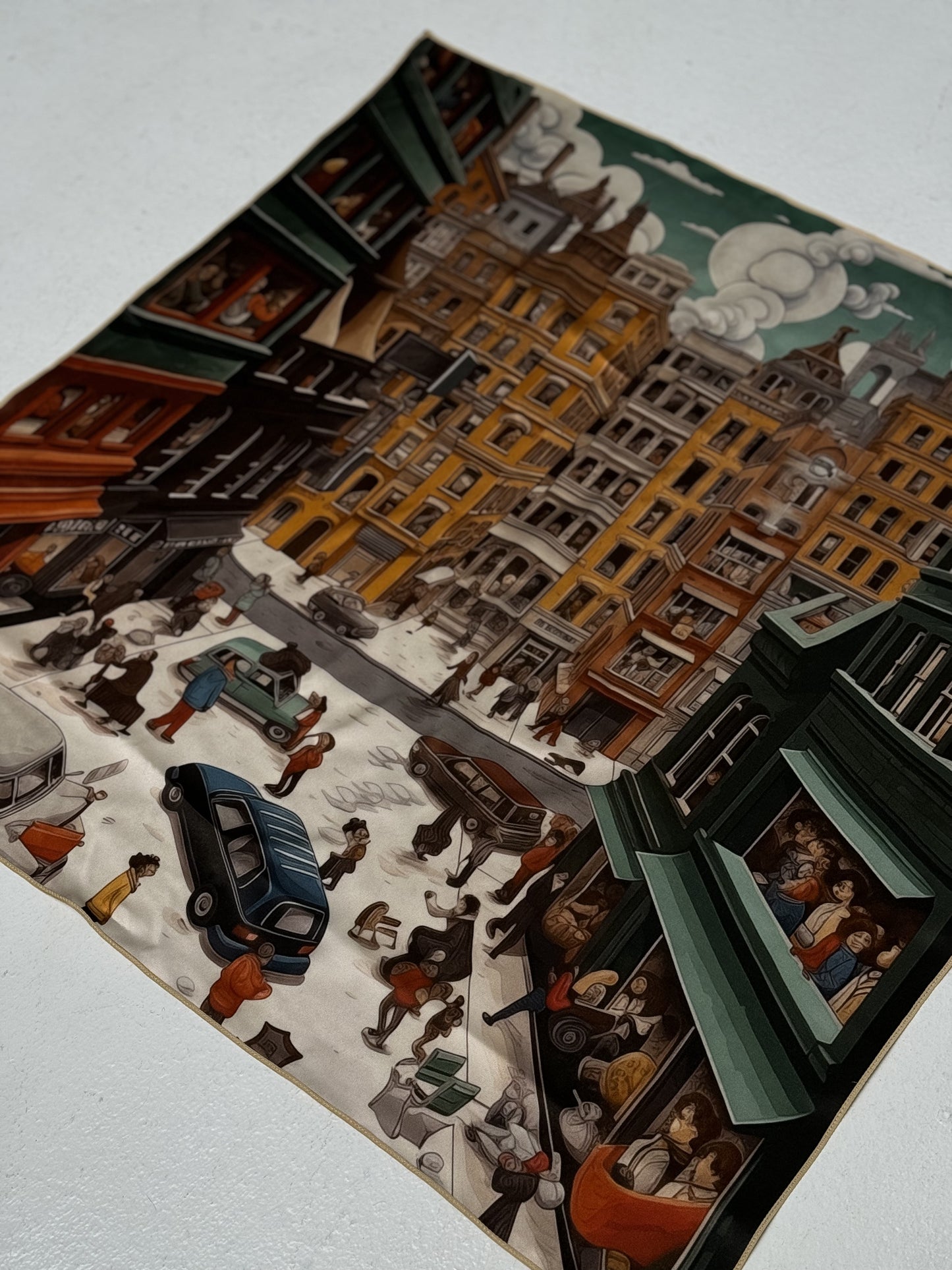 Chicago Silk Scarf