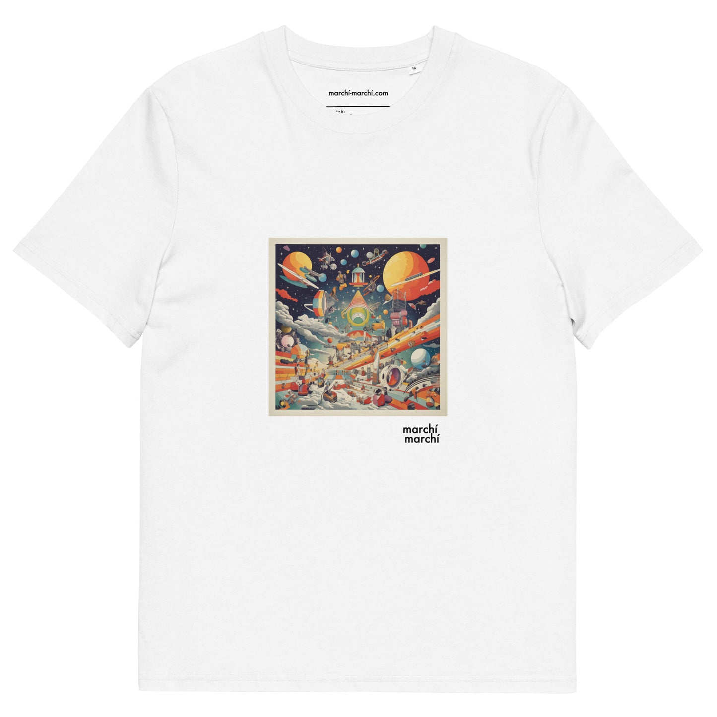 Galaxy White T-Shirt