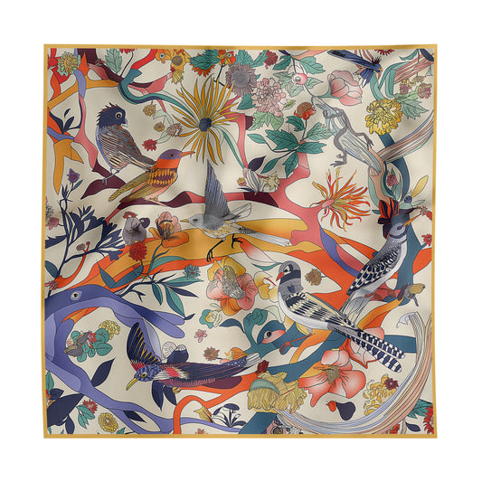 Garden Silk Scarf