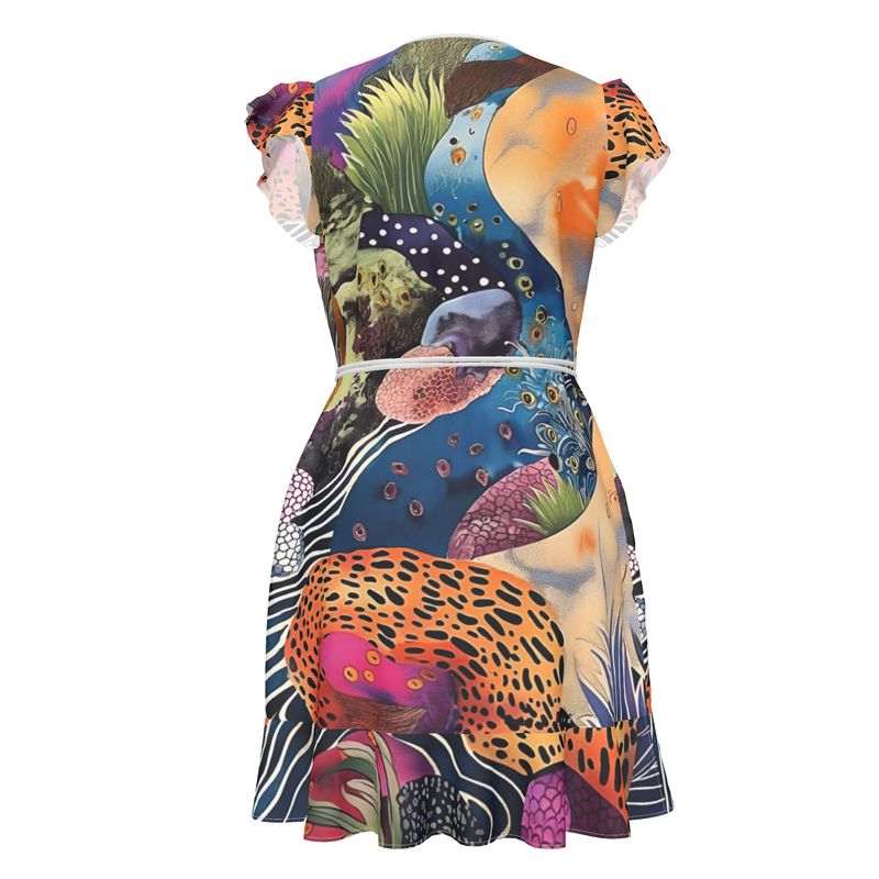 Silk Tea Dress Fox