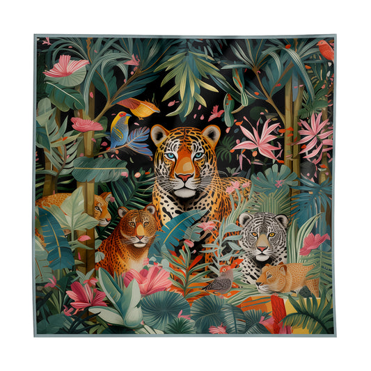 Big Tiger Silk Scarf